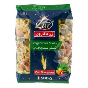ماکارونی فرمی سبزیجات .۵۰۰ گرمی زر ماکارون یا برندهای مشابه