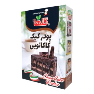پودر کیک کاکائویی گلها ۴۵۰ گرمی