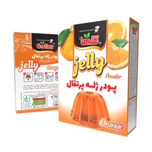 پودر ژله پرتقال گلها ۱۰۰ گرمی