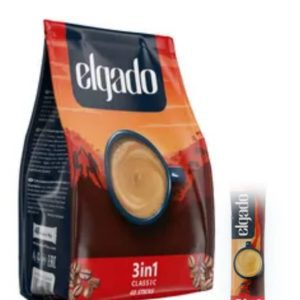 قهوه فوری کلاسیک1×3 الگادو elgado ، ساشه ۲۰ عددی