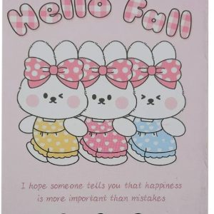 دفتر نقاشی 40 برگ طرح hello fall