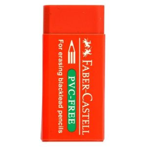 پاک کن faber castle قرمز