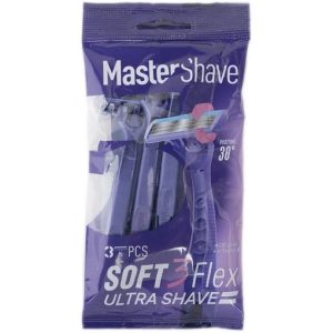 تیغ ۳ لبه saft .لبه متحرک Master Shave مخصوص بانوان