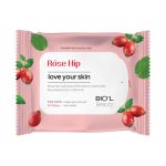 دستمال مرطوب پاک کننده آرایش صورت biol