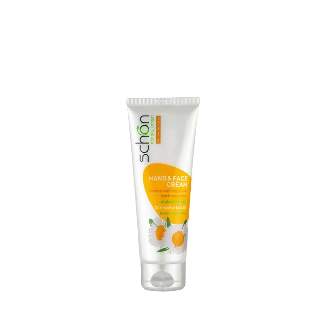 chamomile-hand-and-face-cream-schon-jpg کرم دست و صورت بابونه شون ، مرطوب کننده و ضد التهاب - تصویر 1