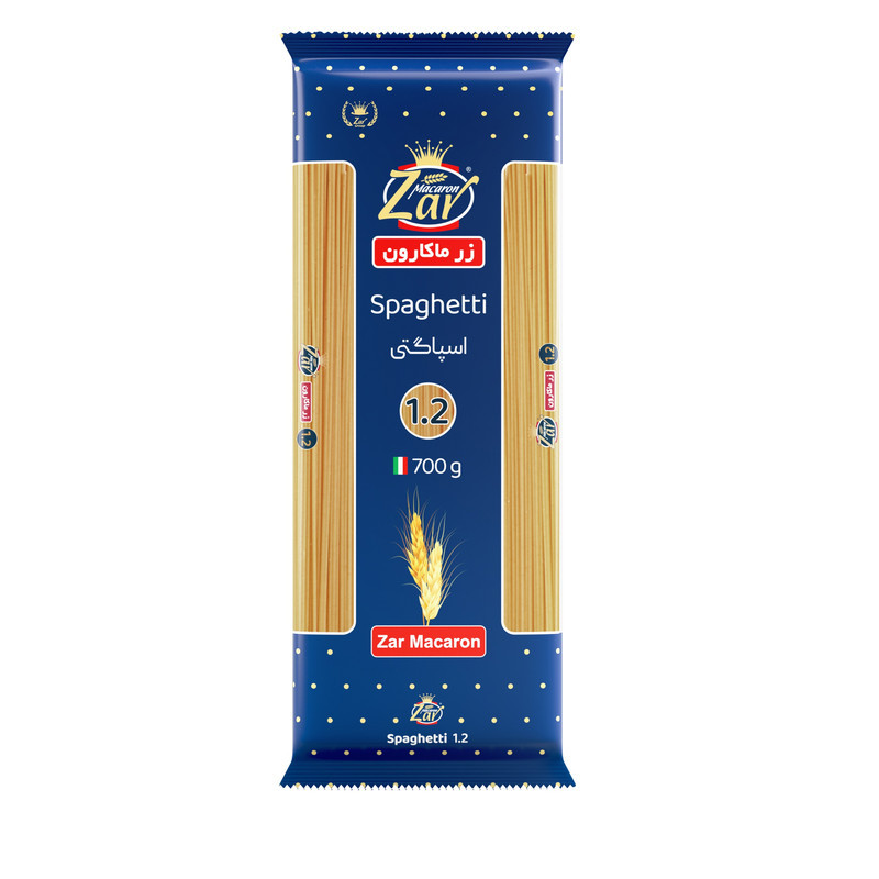 ad17b5cad91ea12fd5dbaa8228da590345f4bf00_1709212123 ماکارونی رشته ای ۱.۲ زر ماکارون ، ۷۰۰ گرمی - Image 1