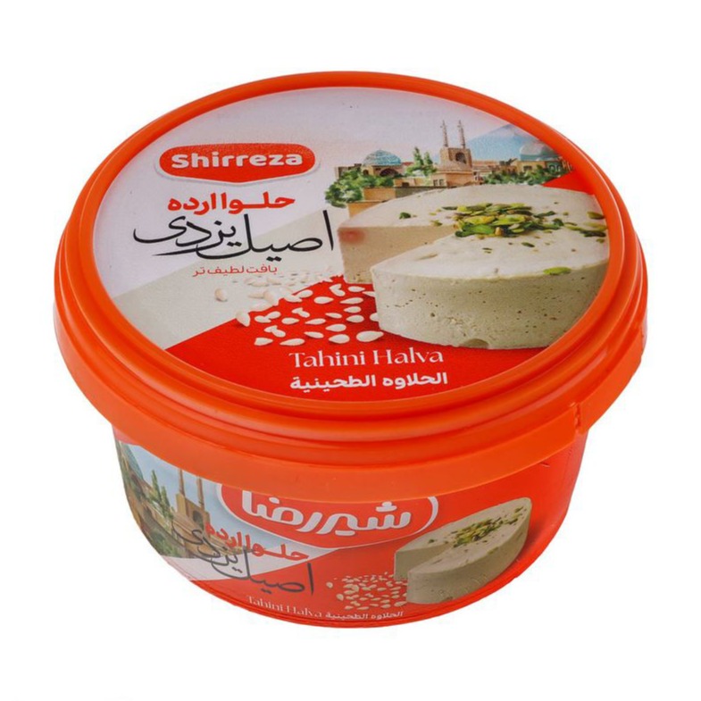 6b182f9249fbb3e35743689327621cd141623ff0 حلوا ارده ممتاز شیر رضا ، ۵۰۰ گرمی آیمل - Image 1