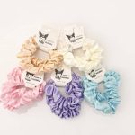کش سر( اسکرانچی mini ) ساتن قطر ۶ سانت .بسته ۲ عددی.